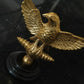 Roman Aquila Eagle Standard Full Bronze Medieval Roman Eagle sculpture