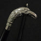 New Eagle Head Handle Walking Stick Cane Solid Brass Handle Wooden Stick Gift