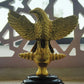 Roman Aquila Eagle Standard Full Bronze Medieval Roman Eagle sculpture