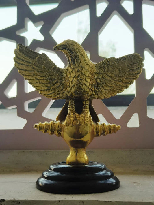 Roman Aquila Eagle Standard Full Bronze Medieval Roman Eagle sculpture