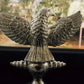 Roman Aquila Eagle Standard Full Bronze Medieval Roman Eagle sculpture