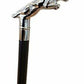 Jaguar Solid Brass Handle Style Black King Cane Walking Stick Gift new designer