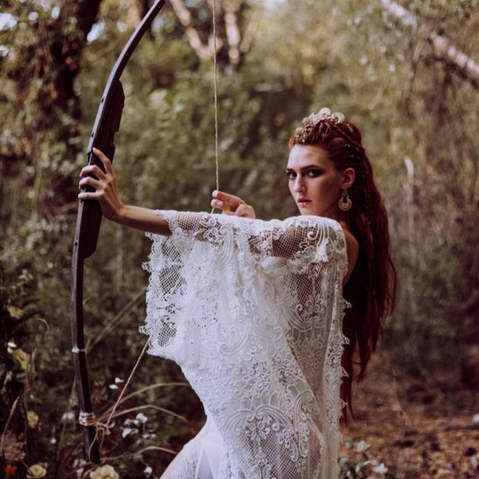 druiven Absorberen merk Viking Wedding Dress - Handmade For You - vikingshields