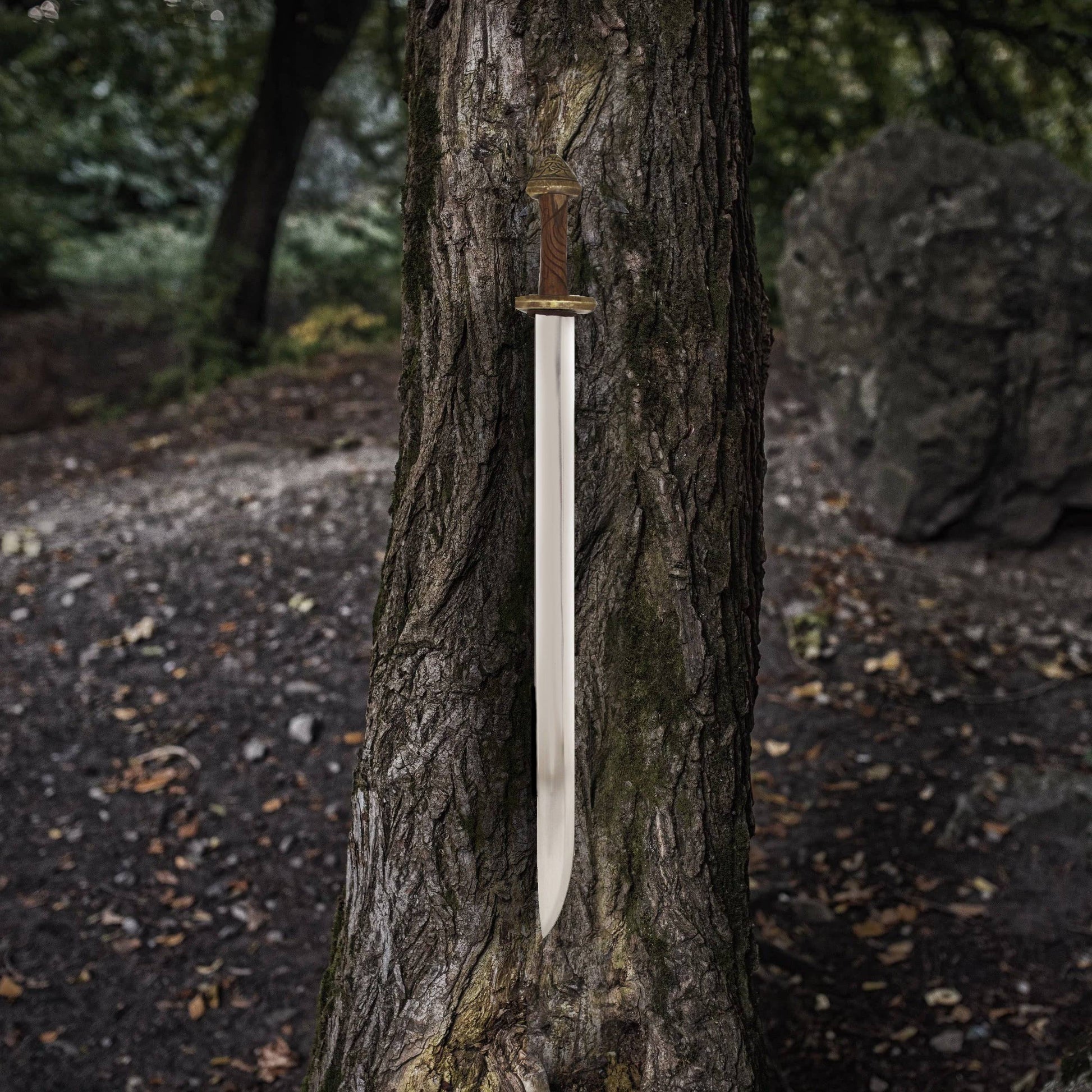 Toferner Viking knife -Odin's eye- Original Gift - Hand Forged Knife- -  vikingshields