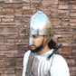 Peaked Medieval Nasal Norman Helmet