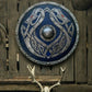 Valhalla Sea Dragon Jörmungandr Authentic Battleworn Viking Shield, 24"