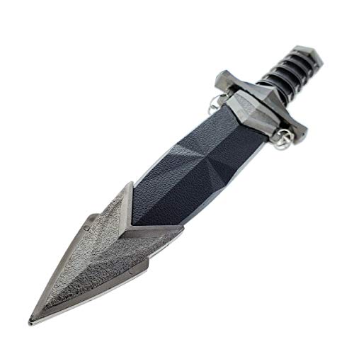 10-inch Renaissance Dagger With Steel Blade and Leather Sheath