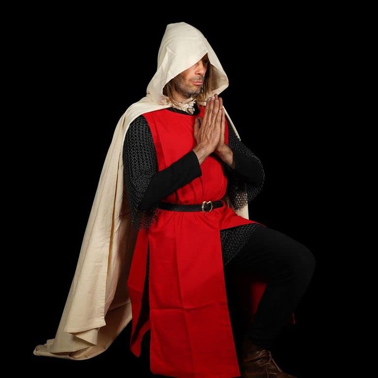 LARP Outfit 4 Pieces - Rogue Assassin - Layered Hood, Robe, Waistcoat, –  LARP Costumes
