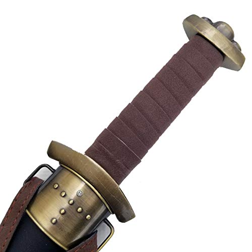 33" Medieval Steel Viking Raider Sword & Scabbard