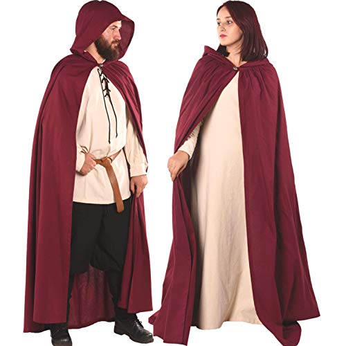 Norse Merchant Medieval Hooded Viking Cape