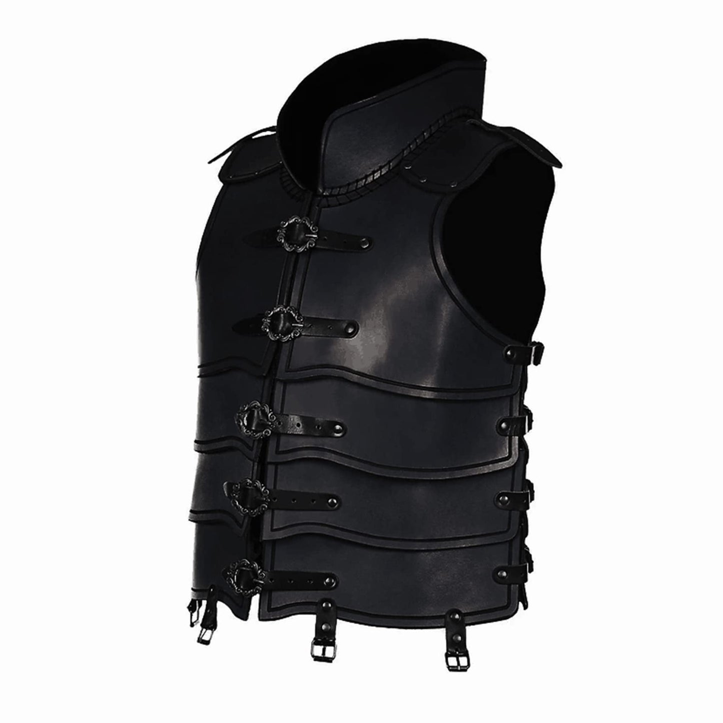 Medieval Chest Armor for Men Viking Leather Armour