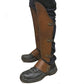Wraith of East Faux Leather Medieval Gaiters