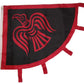 Trade Winds 3x5 Viking Raven Red Black 150D Woven Polyester Nylon Flag 3'x5' Banner Grommets Heavy (UV Fade Proof Heavy Duty Wind Resistant Fabric)