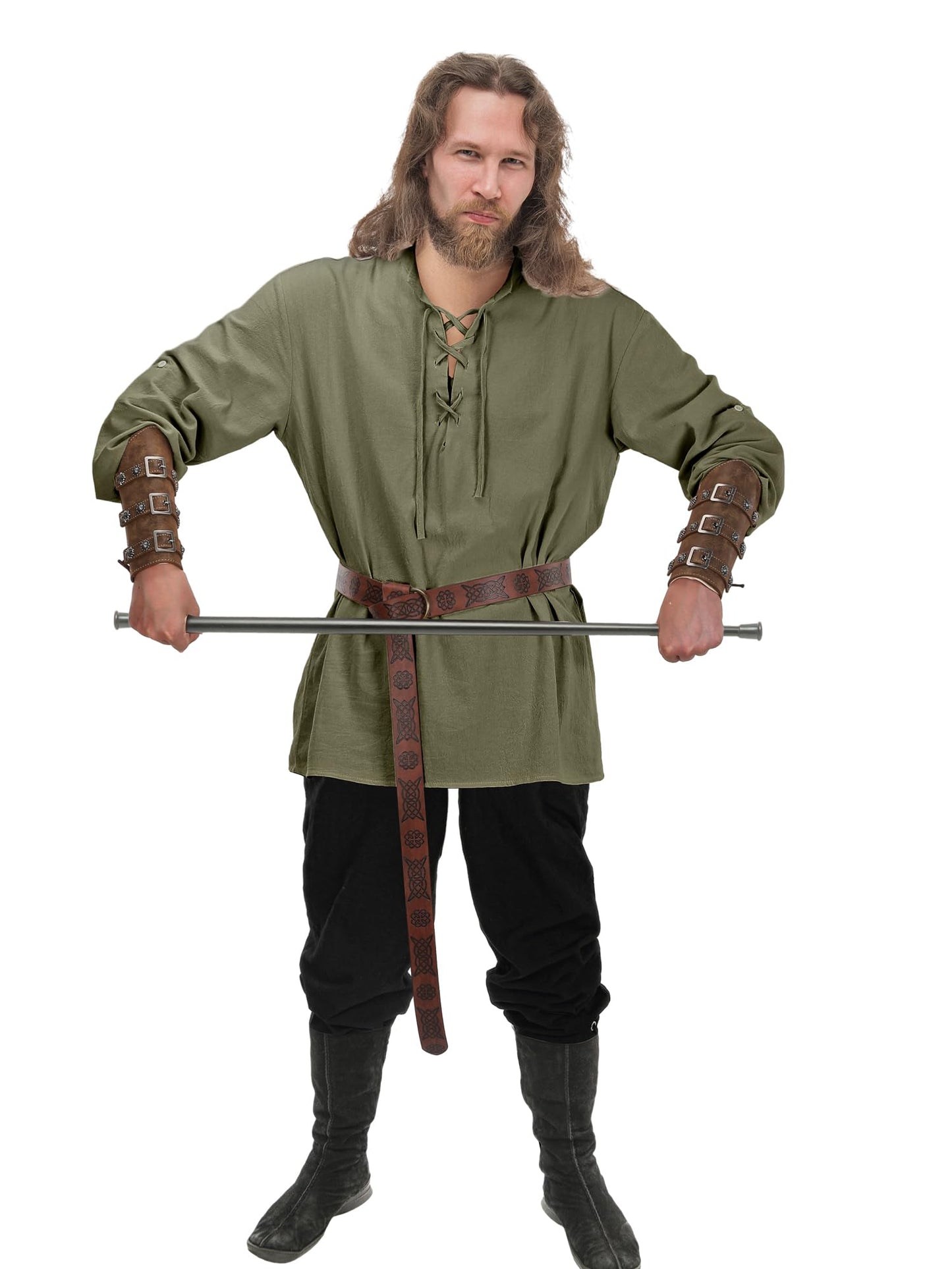 Halloween Men's Renaissance Costume Set 4 Pcs