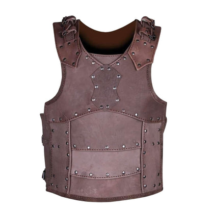 Medieval Chest Armor for Men Viking Leather Armour