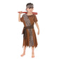 Funivals Boys Costume for Halloween Carnival，Boy Suit Role Play with Accessories Medium Viking Warrior