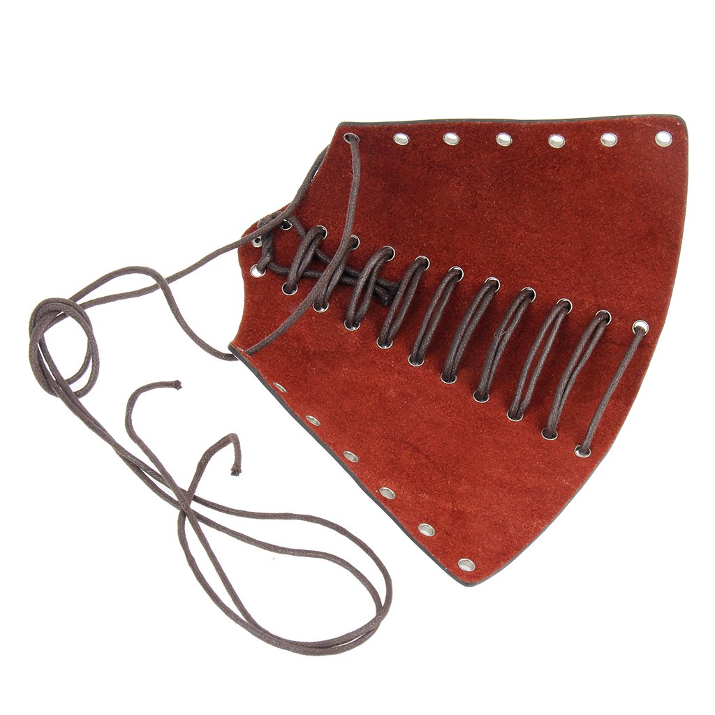 Viking Arm Bracers Leather Armor Cuffs LARP