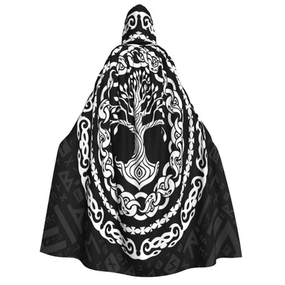 Yggdrasil Witch's Cloak Tree of Life Druidic Cloak