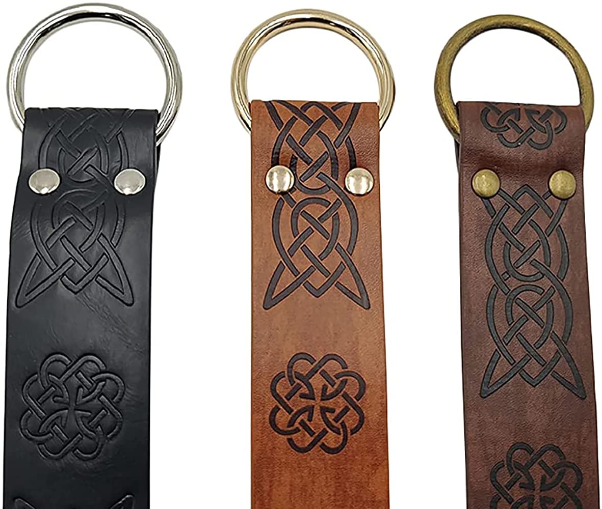Viking Celtic Knot Leather Antique Keychain For Men Never Fading Christian  Talisman With Cross Design Ideal Car Key Holder And Punk Accessory From  Samuelmora, $11.93