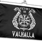 Back Design Victory or Valhalla Viking Flag for Outdoor Indoor Home House Decor Garden Flag Custom Polyester 3x5 Ft A15