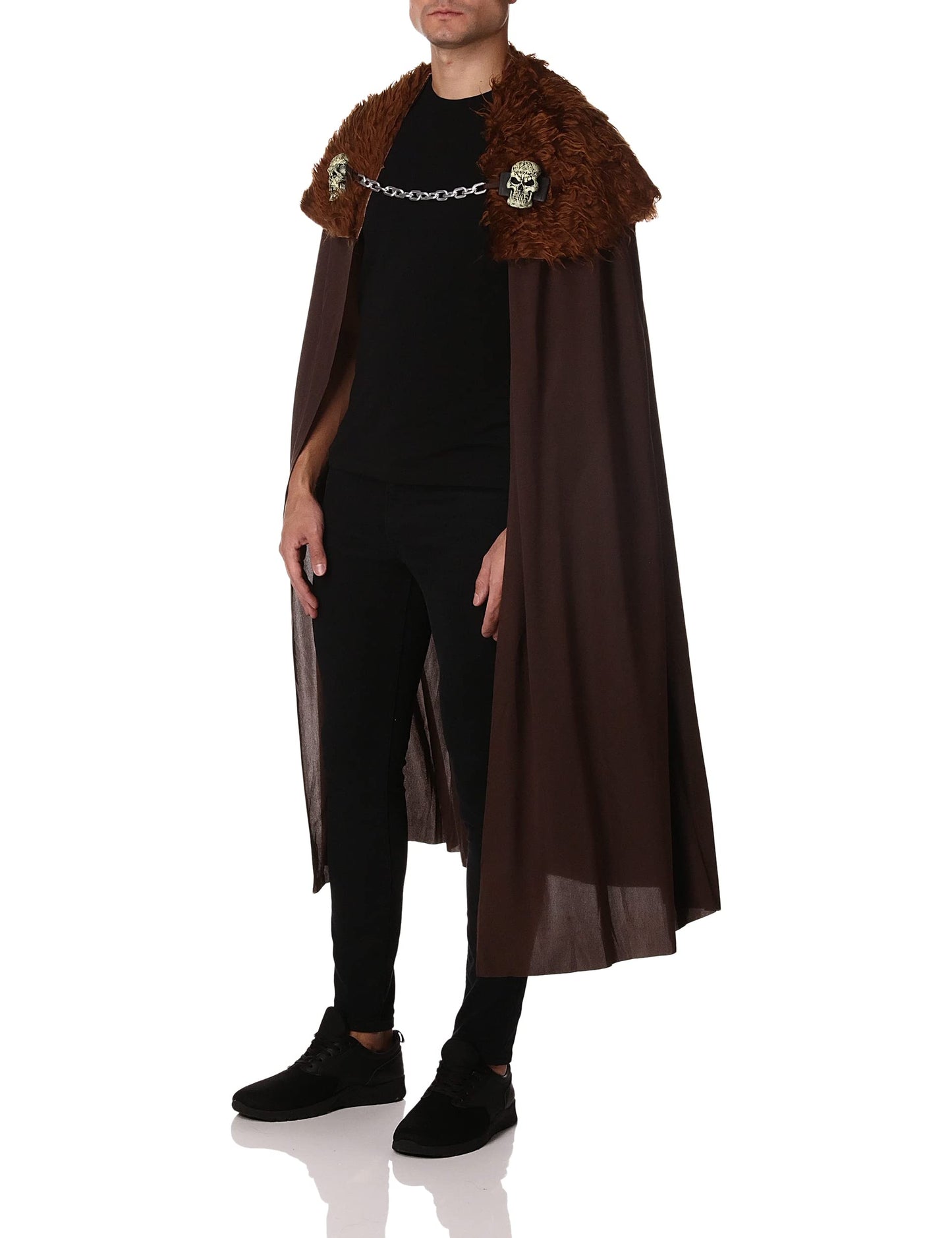 California Costumes Warlord Cape Standard Brown