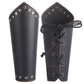 Leather Gauntlet Wristband Medieval Archery Bracers