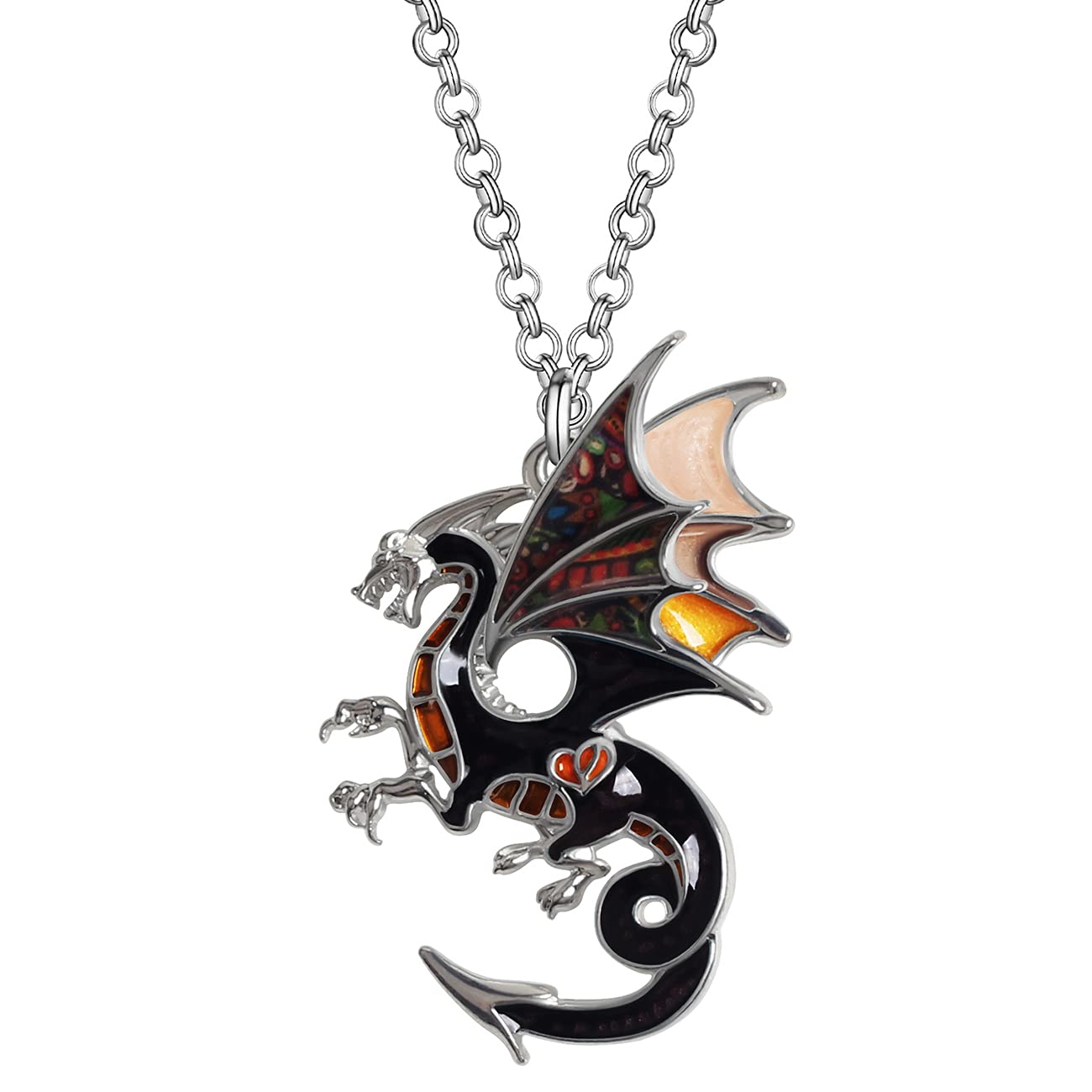 WZNB 5Pcs 43x41mm Dragon Charms for Jewelry Making Alloy Chameleon Pendant  Diy Earring Necklace Handmade Accessories Supplies - AliExpress
