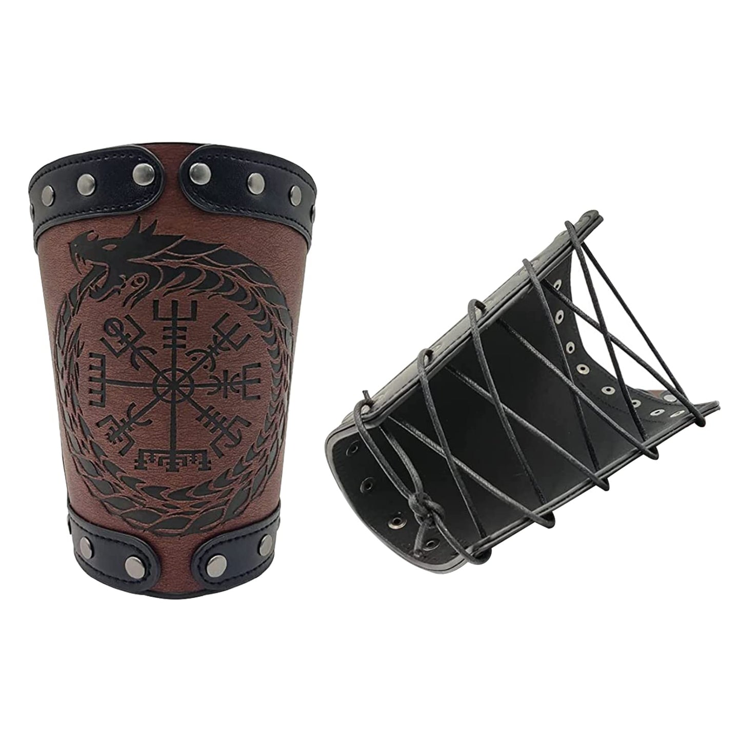 GORGECRAFT Leather Bracers Arm Armor