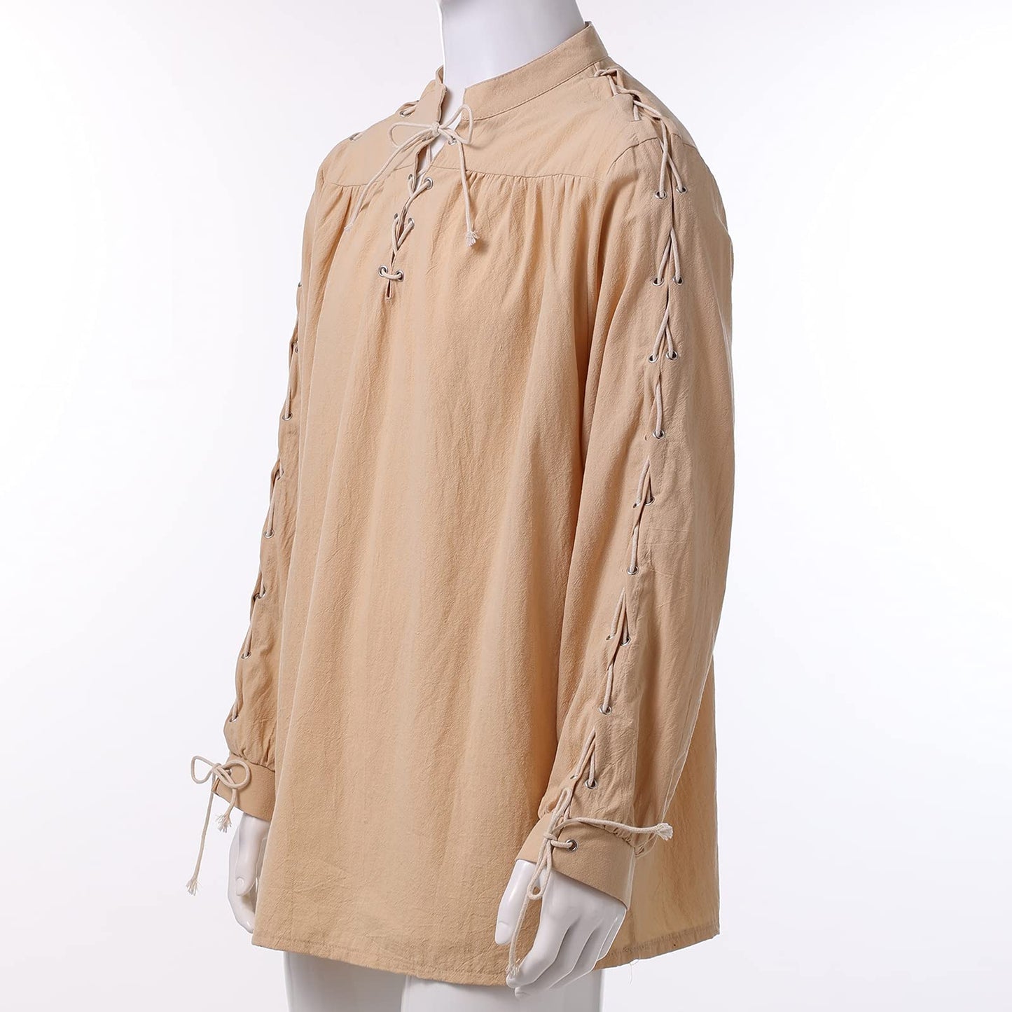 Linen Ruched Chest Viking Peasant Undertunic