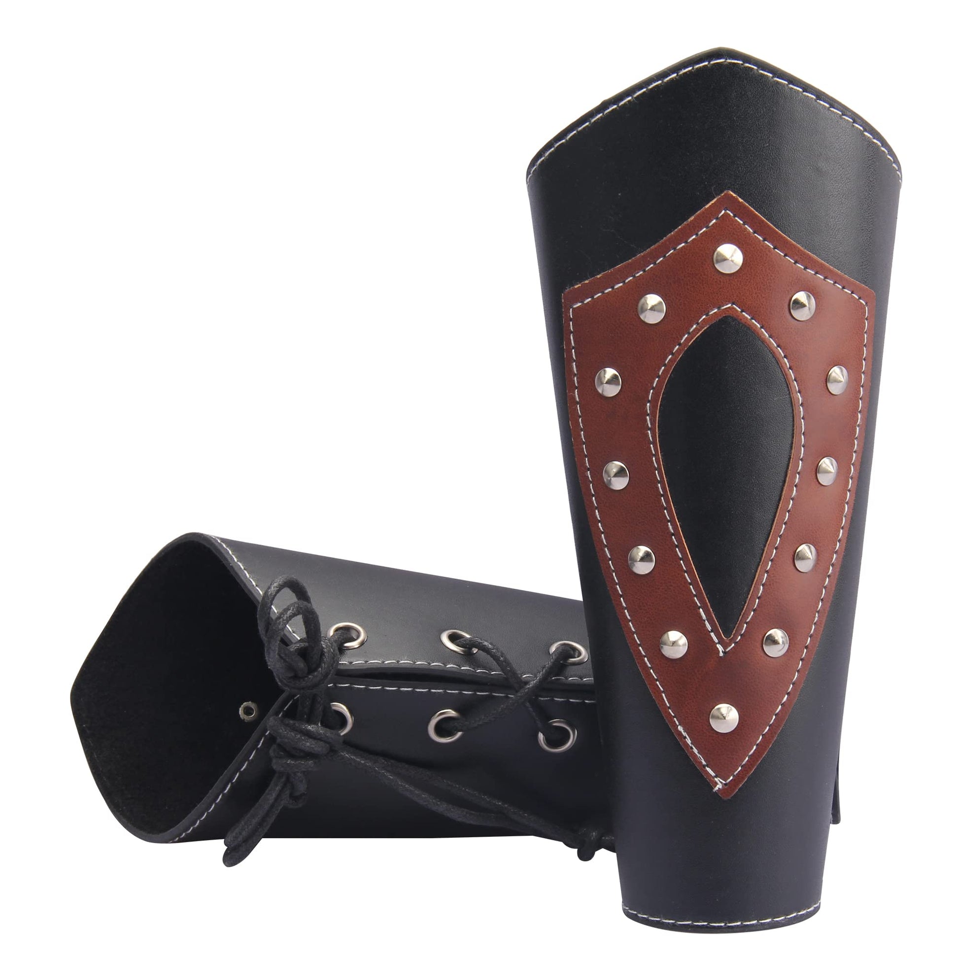 Generic Nordic Leather Arm Bracers Punk Bracer Cuff For Pa @ Best