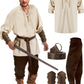 Halloween Men's Renaissance Costume Set 4 Pcs