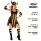 Morph Viking Costume Women, Warrior Costume Women, Womens Viking Costume, Viking Outfit Women, Viking Cosplay Women Medium