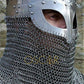 Viking Chainmail Helmet for Battle Armor