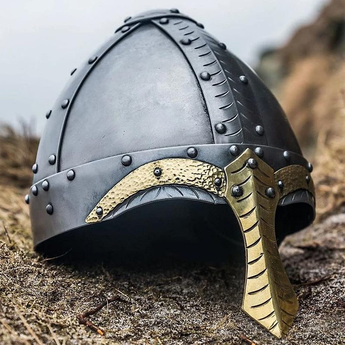 LARP Medieval Viking Helmet, Early Era Helmet, selling Knight Helmet | Handmade Armour Helmet