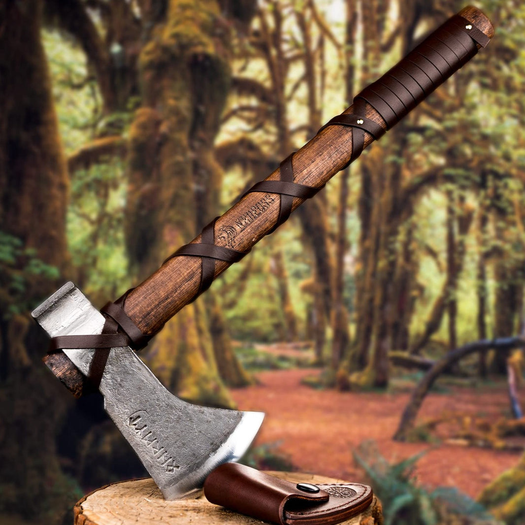 Viking Throwing Axe Handmade Just For You vikingshields