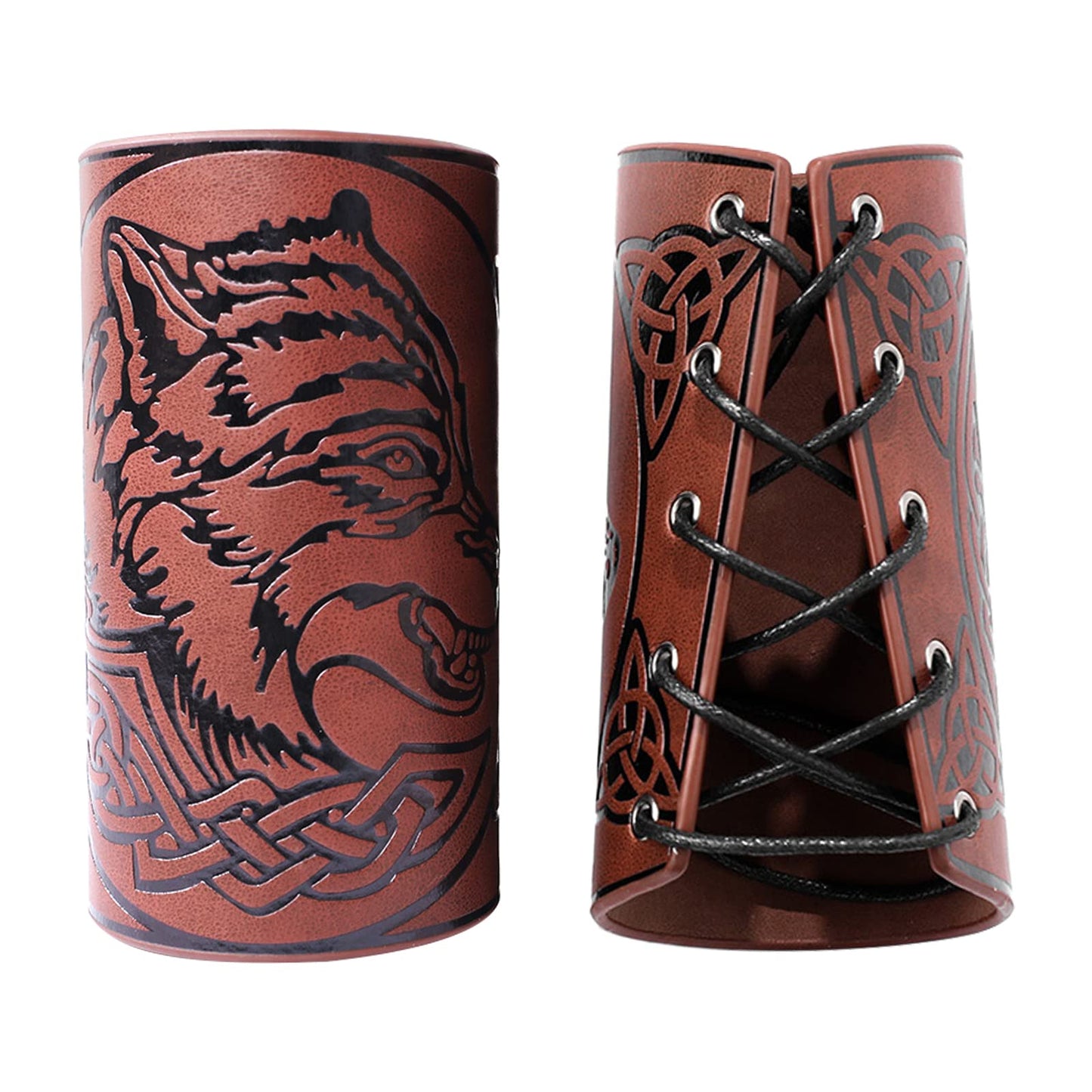 GORGECRAFT Leather Bracers Arm Armor