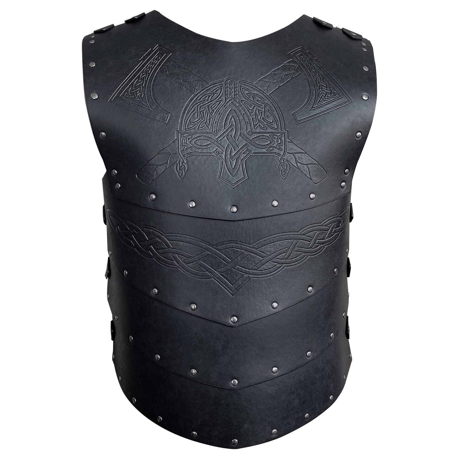 Medieval Leather Men's leather body armor; armor; medieval unisex  breastplate; perfect gar