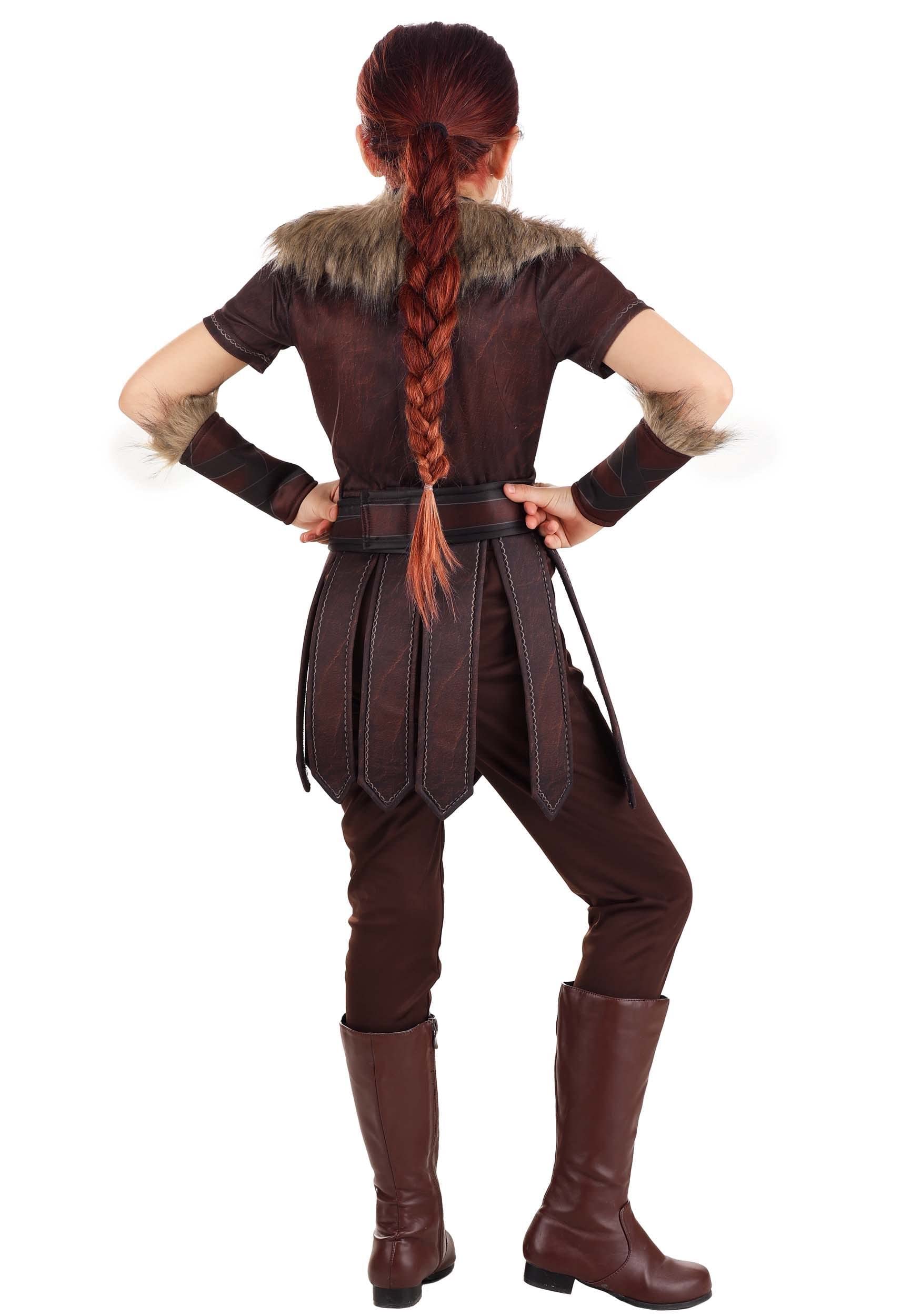 Women's Deluxe Victorious Viking Costume