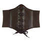 HANERDUN 2023NEW Womens Corset Belts Lace-up Tied Waspie Belt Retro Waist Cinch Belt Style A-brown X-Large
