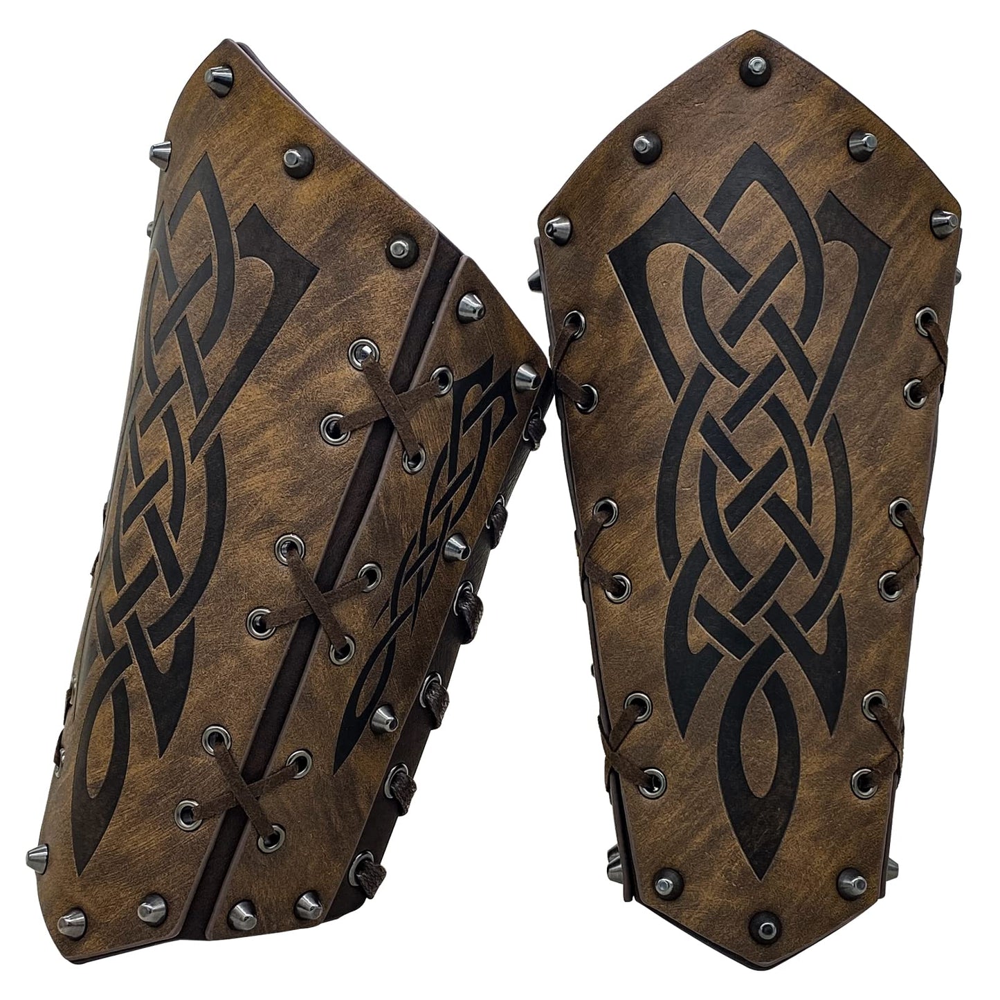 Leather Bracer Arm Cuff Armor Medieval Vambrace