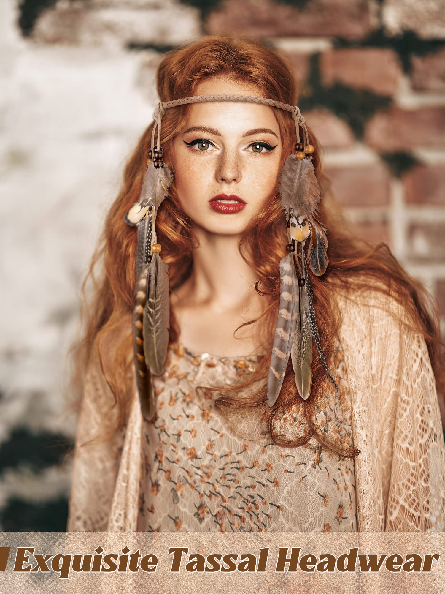 boho head dress Boho Headband - Gold White Braided Headband - Hippie Headband - Bridal Headband - Boho Headband - Halo Headband