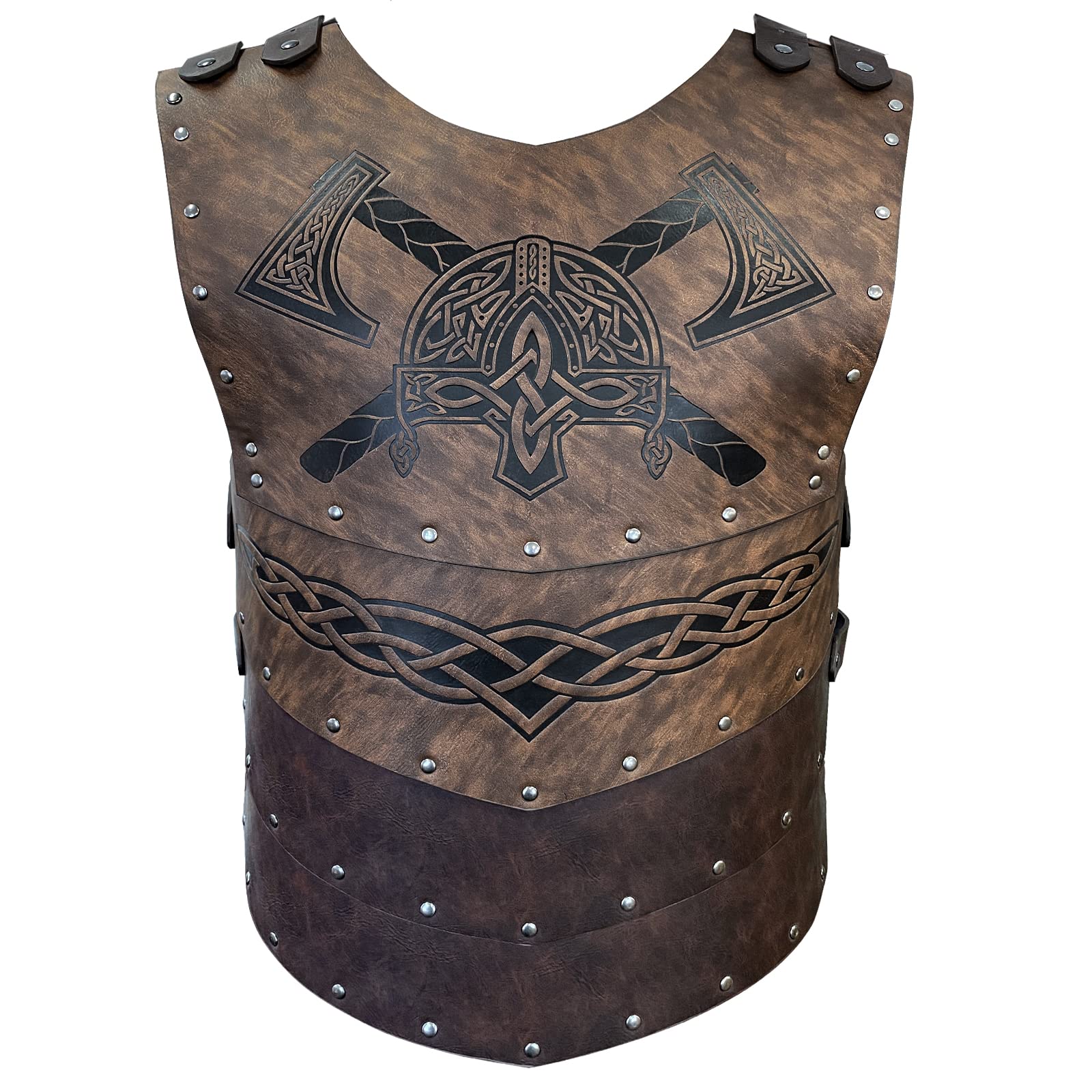 Viking Leather Armour - Black - Medieval Collectibles