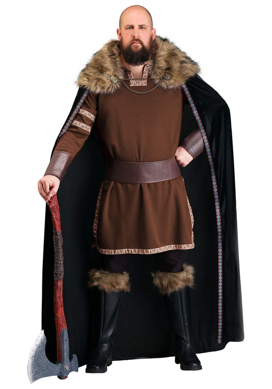 Fantasia Viking Plus Size - Plus Size Nordic Viking Costume