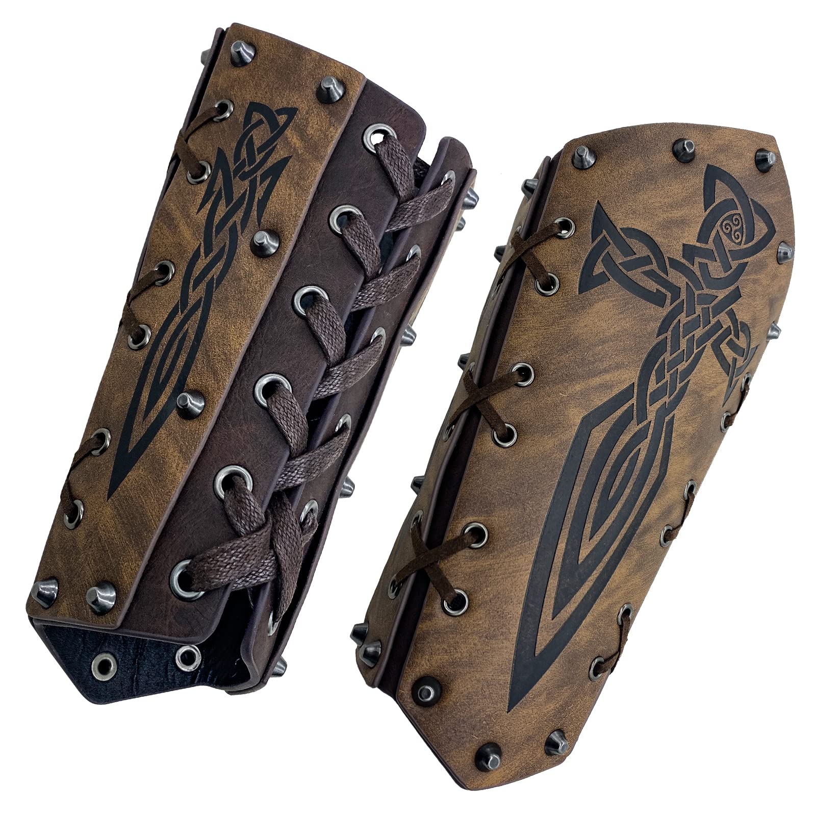 HiiFeuer Viking Brede Riem, Middeleeuwse Kunstleer Armor Ridder Korset HiiFeuer Viking Brede Riem, Middeleeuwse Kunstleer Armor Ridder Korset