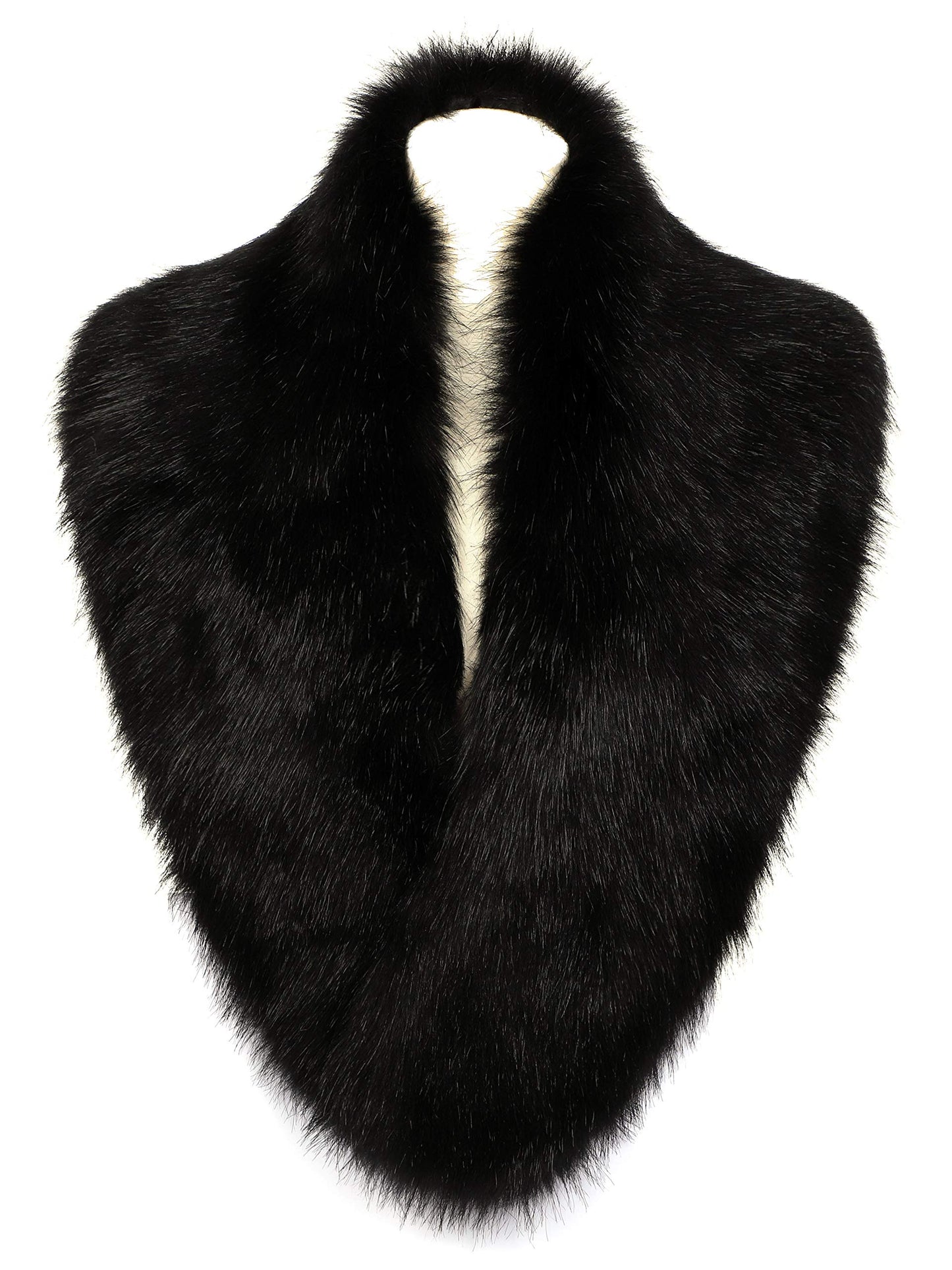 Soul Young Faux Fur Collar Women's Neck Warmer Scarf Wrap 80cm,31.5in A-nature