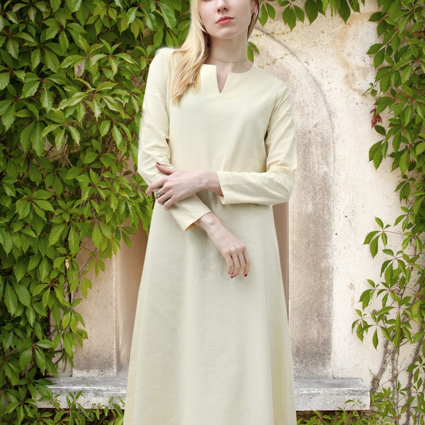 Women's Medieval Linen Tunic Dress Cosplay Underdress vikingshields Women's Medieval Linen Tunic Dress Cosplay Underdress vikingshields
