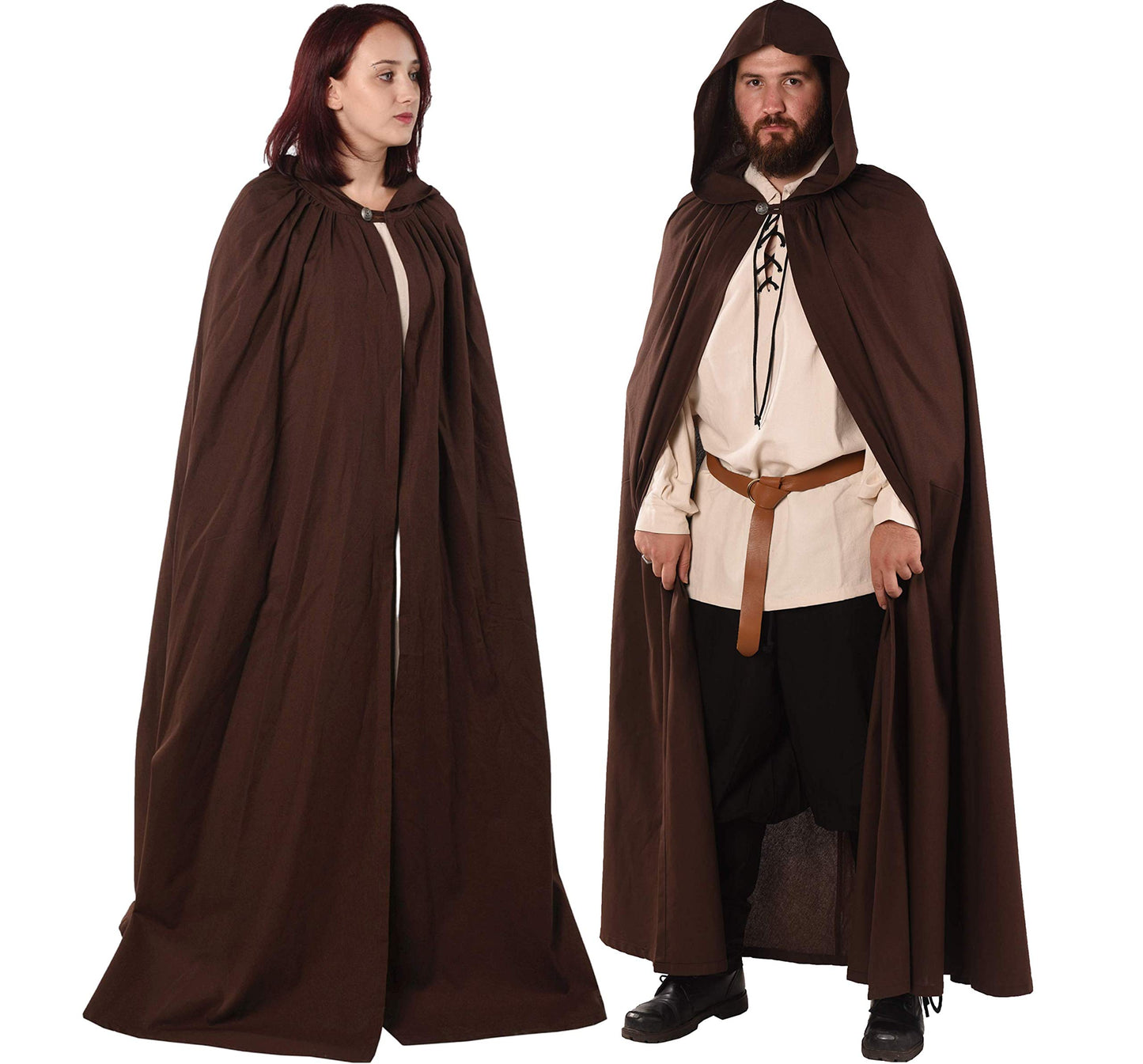 Norse Merchant Medieval Hooded Viking Cape