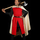 “Raider” Canvas Cloak 100% Cotton Cape Medieval SCA LARP Large Charcoal