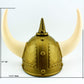 Adorox Adult Kid Medieval Viking Warrior Horns Plastic Hat Helmet Unisex Halloween Party Costume Accessory 1