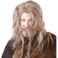 Women's Viking Wig Beard and Moustache